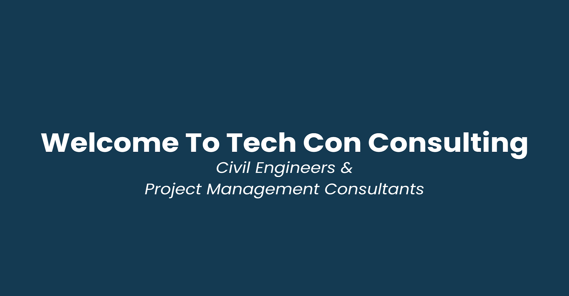 Welcome to Tech Con Consulting Engineers